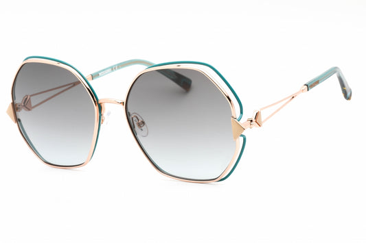 Missoni 0075/s Oga9o Sunglasses Gold Teal Size : 59