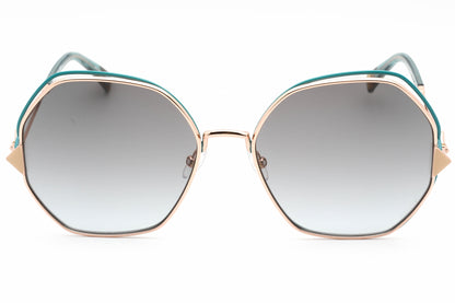 Missoni 0075/s Oga9o Sunglasses Gold Teal Size : 59
