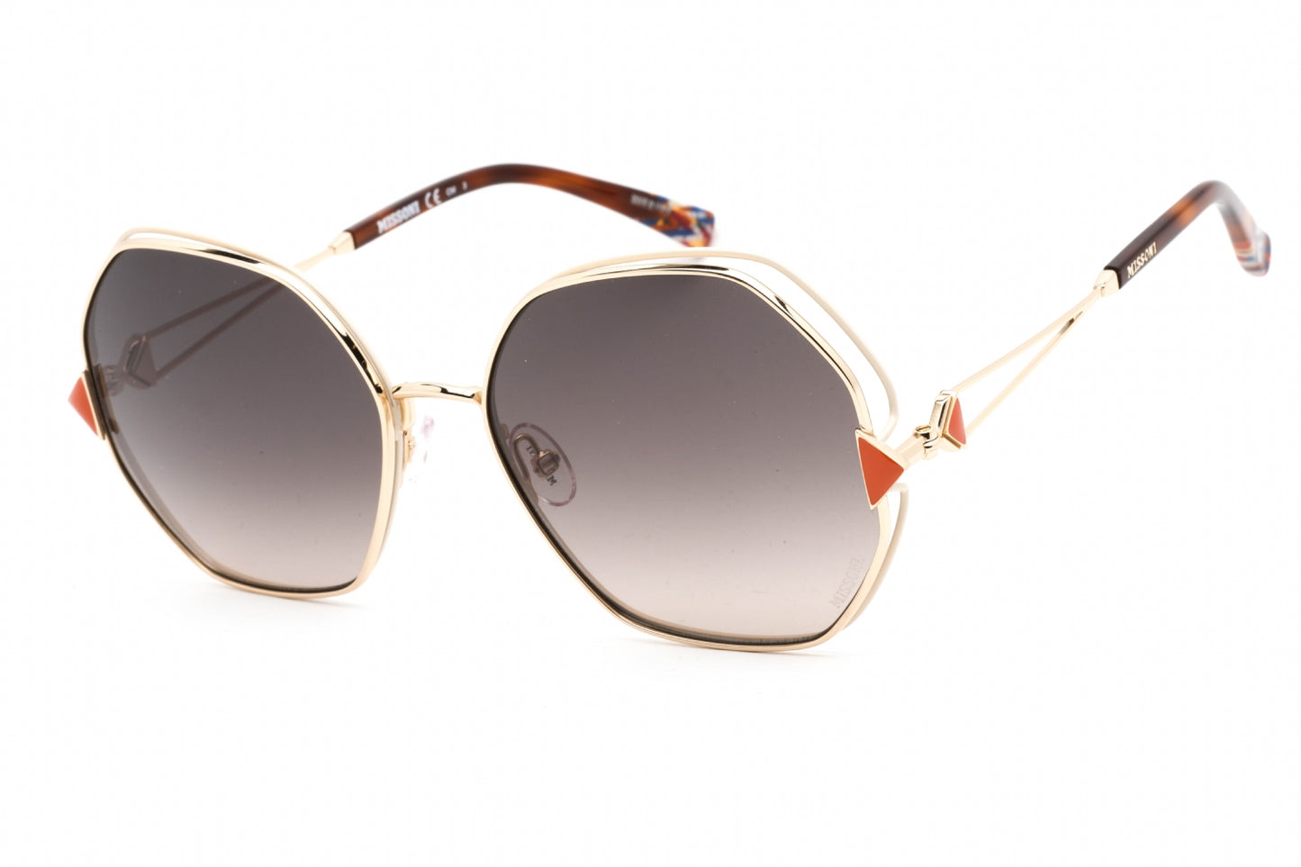 Missoni 0075/s Y3rha Sunglasses Gold Ivory Size : 59