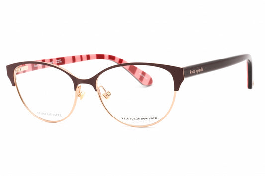 Kate Spade Emelyn Lhf00 Eyeglasses Burgundy Size : 52