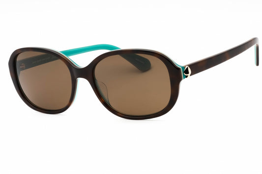 Kate Spade Izabella/g/s Fzlsp Sunglasses Havana Turqu Size : 55