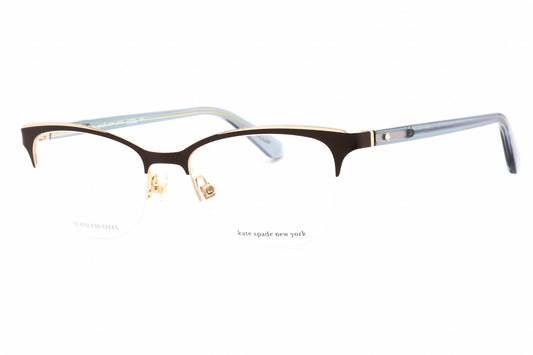 Kate Spade Brieana 7j500 Eyeglasses Brown Turquoise Size : 50