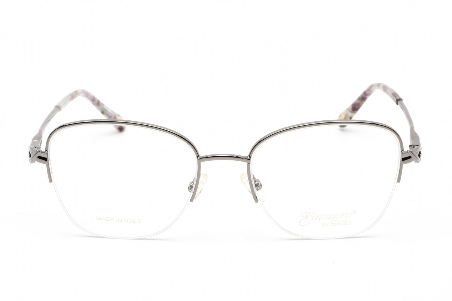 Emozioni 4409 6lb00 Eyeglasses Ruthenium Size : 52