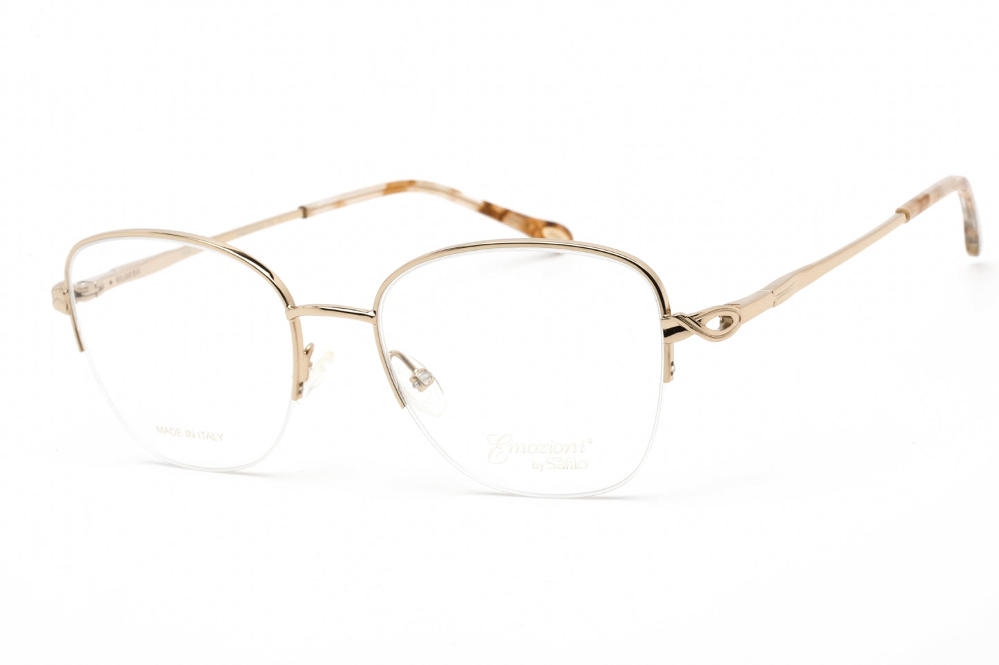 Emozioni 4409 J5g00 Eyeglasses Gold Size : 52