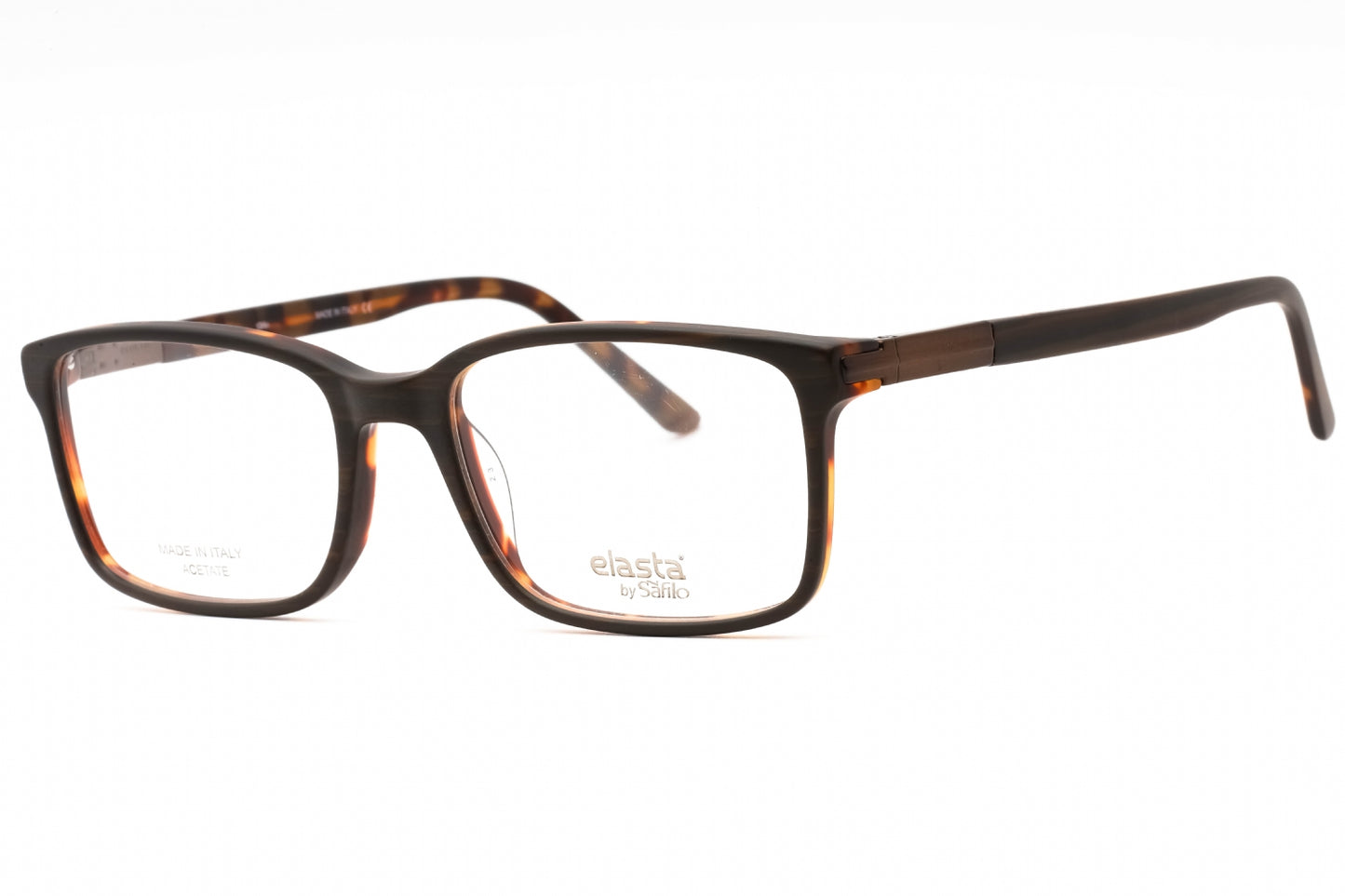 Elasta 1647 Hgc00 Eyeglasses Matte Brown Havana Size : 54