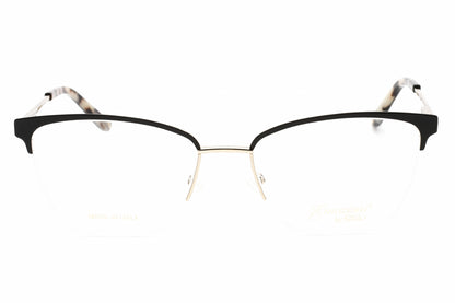 Emozioni 4408 I4600 Eyeglasses Matte Black Gold Size : 53