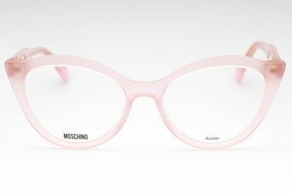 Moschino 607 35j Eyeglasses Pink Size : 53