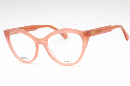 Moschino 607 733 Eyeglasses Peach Size : 53