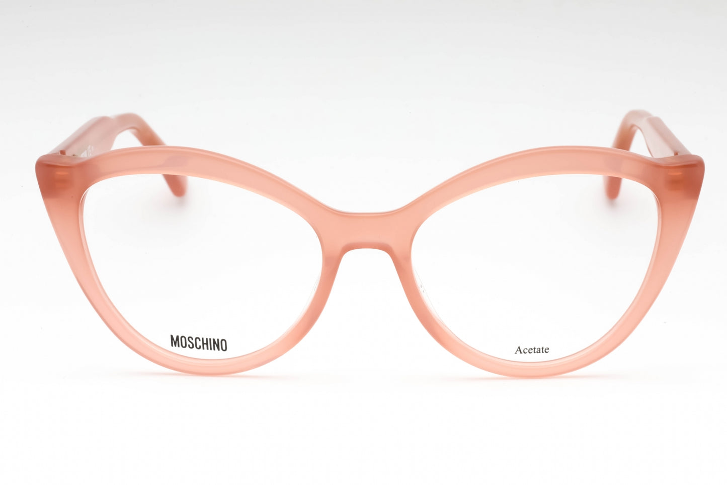 Moschino 607 733 Eyeglasses Peach Size : 53