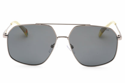 Polaroid Core 6173/s 6lbm9 Sunglasses Ruthenium Size : 58