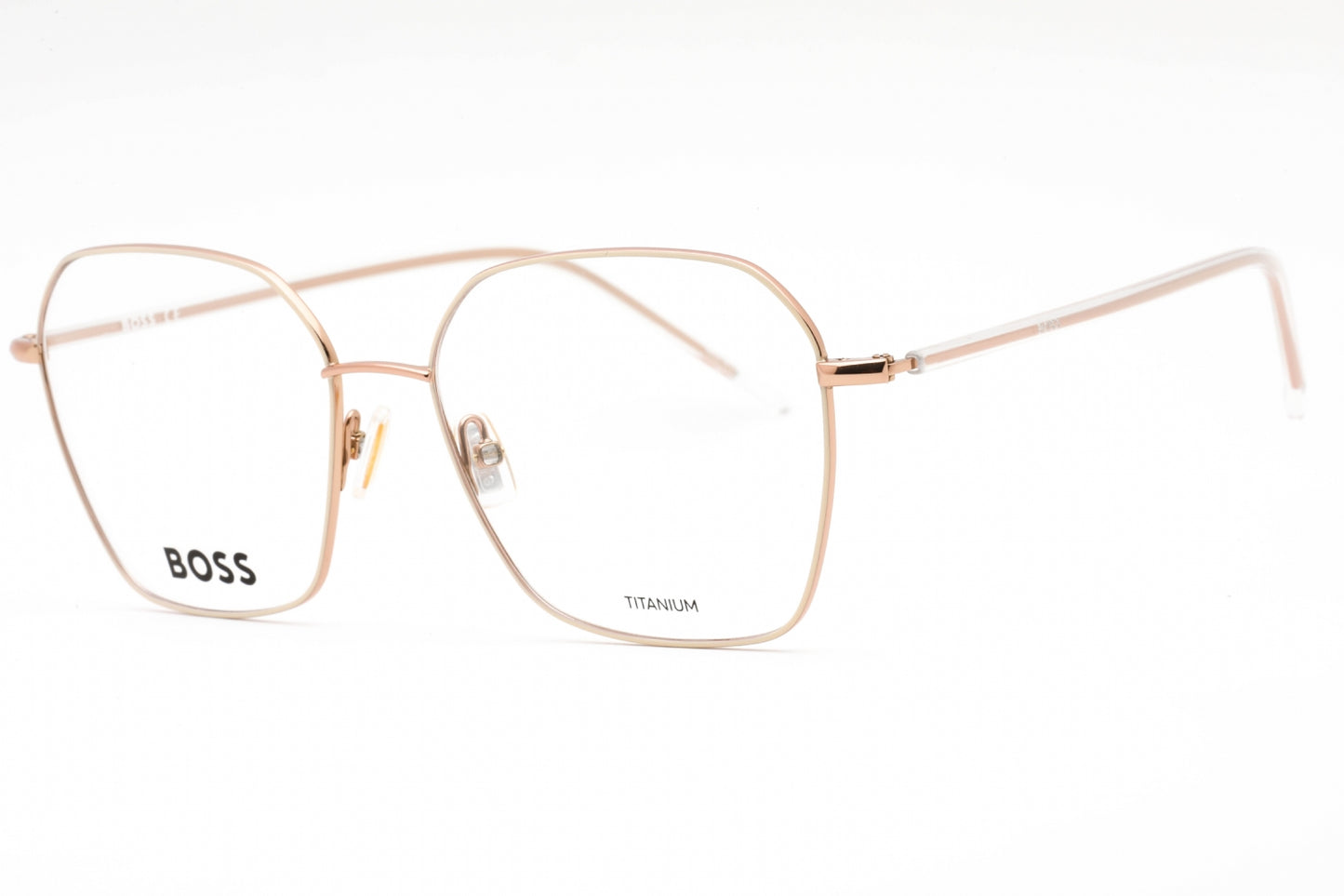 Hugo Boss Boss 1398 25a00 Eyeglasses Ivory Gold Copper Size : 54