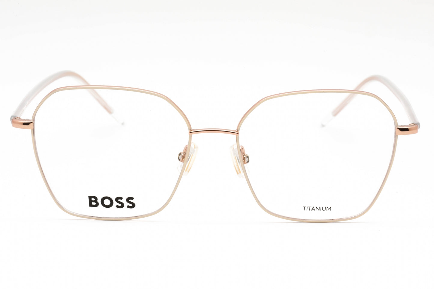 Hugo Boss Boss 1398 25a00 Eyeglasses Ivory Gold Copper Size : 54