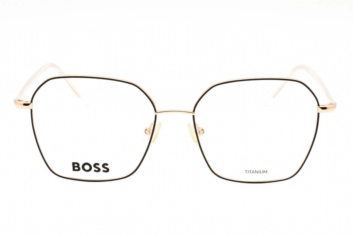 Hugo Boss Boss 1398 2m200 Eyeglasses Blk Gold Size : 54
