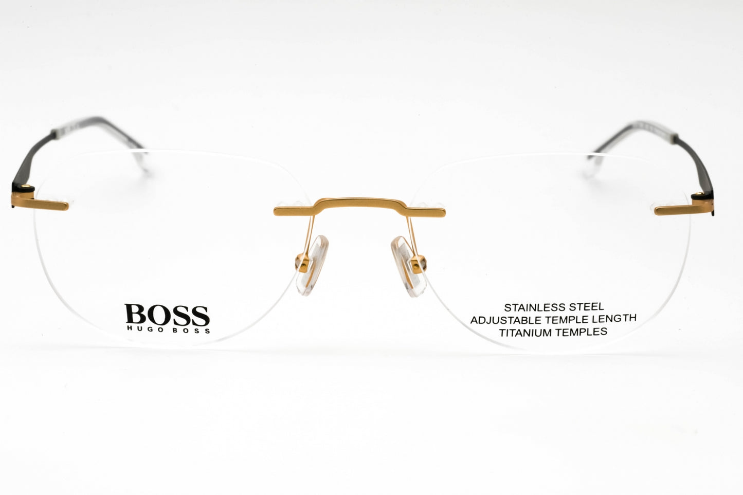 Hugo Boss Boss 1265/b Aoz00 Eyeglasses Matte Gold Size : 54