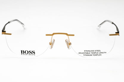 Hugo Boss Boss 1265/b Aoz00 Eyeglasses Matte Gold Size : 54
