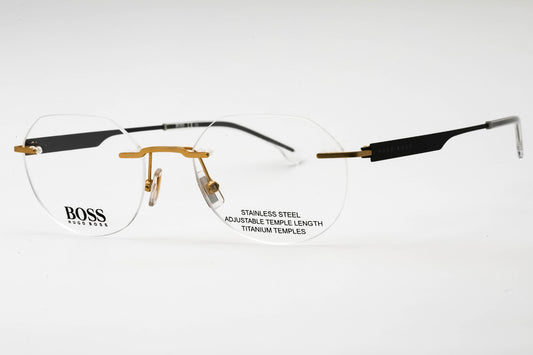 Hugo Boss Boss 1265/d Aoz00 Eyeglasses Matte Gold Size : 50