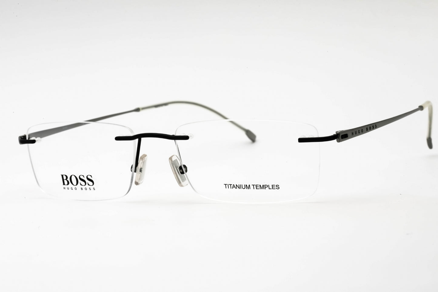 Hugo Boss Boss 1266/b Fll00 Eyeglasses Matte Blue Size : 55