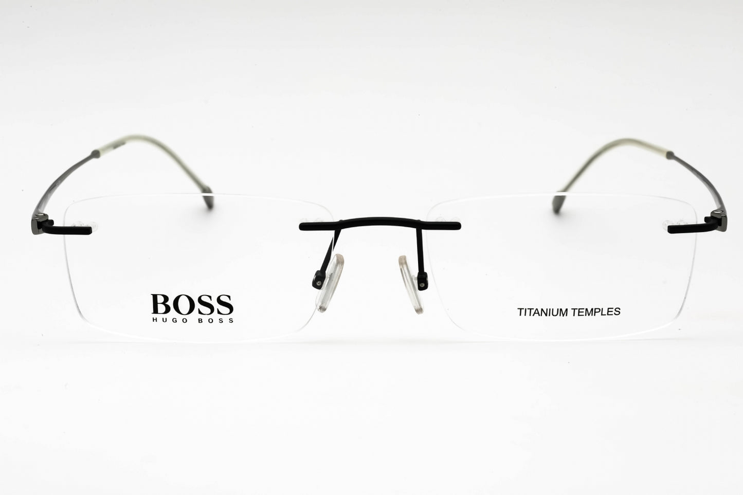 Hugo Boss Boss 1266/b Fll00 Eyeglasses Matte Blue Size : 55