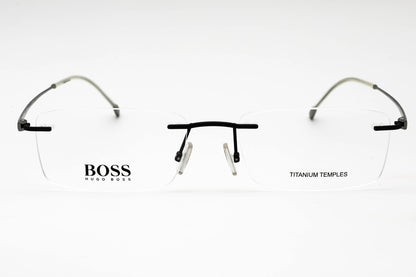 Hugo Boss Boss 1266/b Fll00 Eyeglasses Matte Blue Size : 55