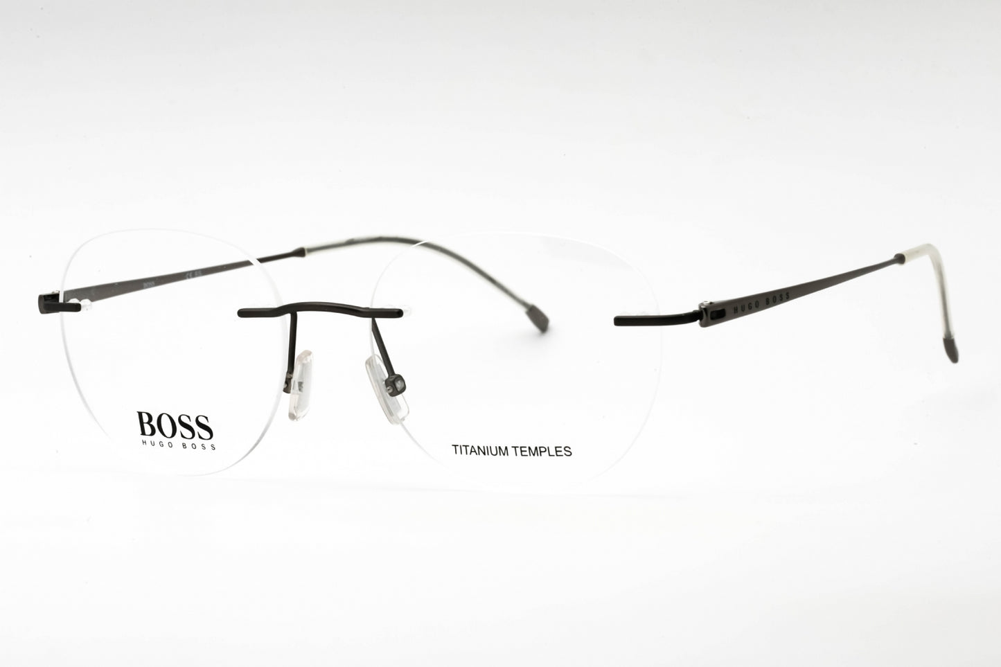 Hugo Boss Boss 1266/d R8000 Eyeglasses Matte Dark Ruthenium Size : 51