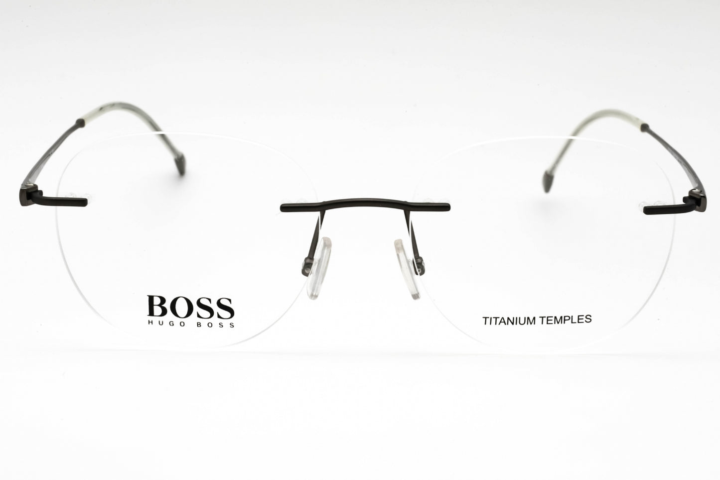 Hugo Boss Boss 1266/d R8000 Eyeglasses Matte Dark Ruthenium Size : 51