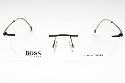 Hugo Boss Boss 1266/d R8000 Eyeglasses Matte Dark Ruthenium Size : 51