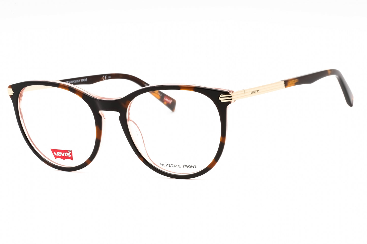 Levis 5031 0t400 Eyeglasses Havana Pink Size : 53