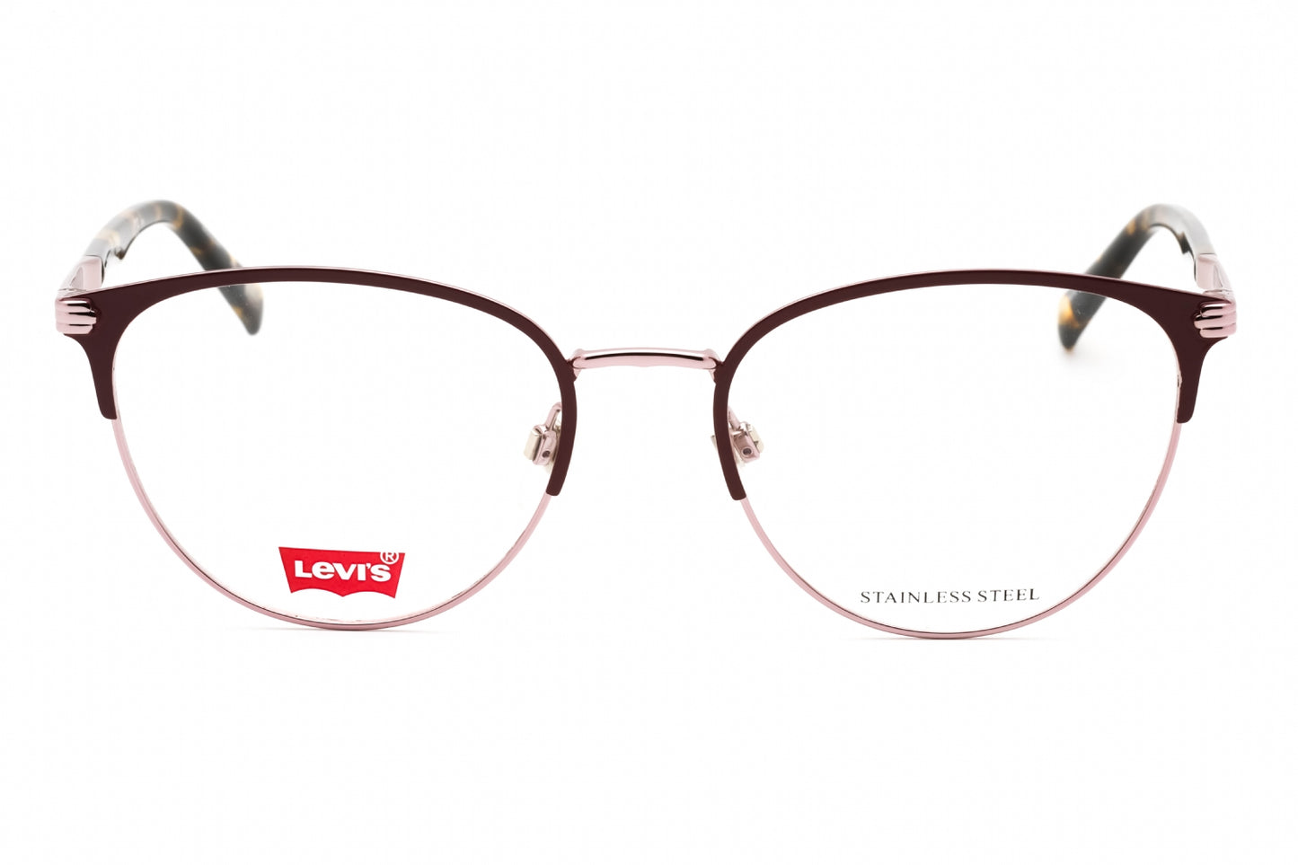 Levis 5036 0t500 Eyeglasses Burgundy Pink Size : 53