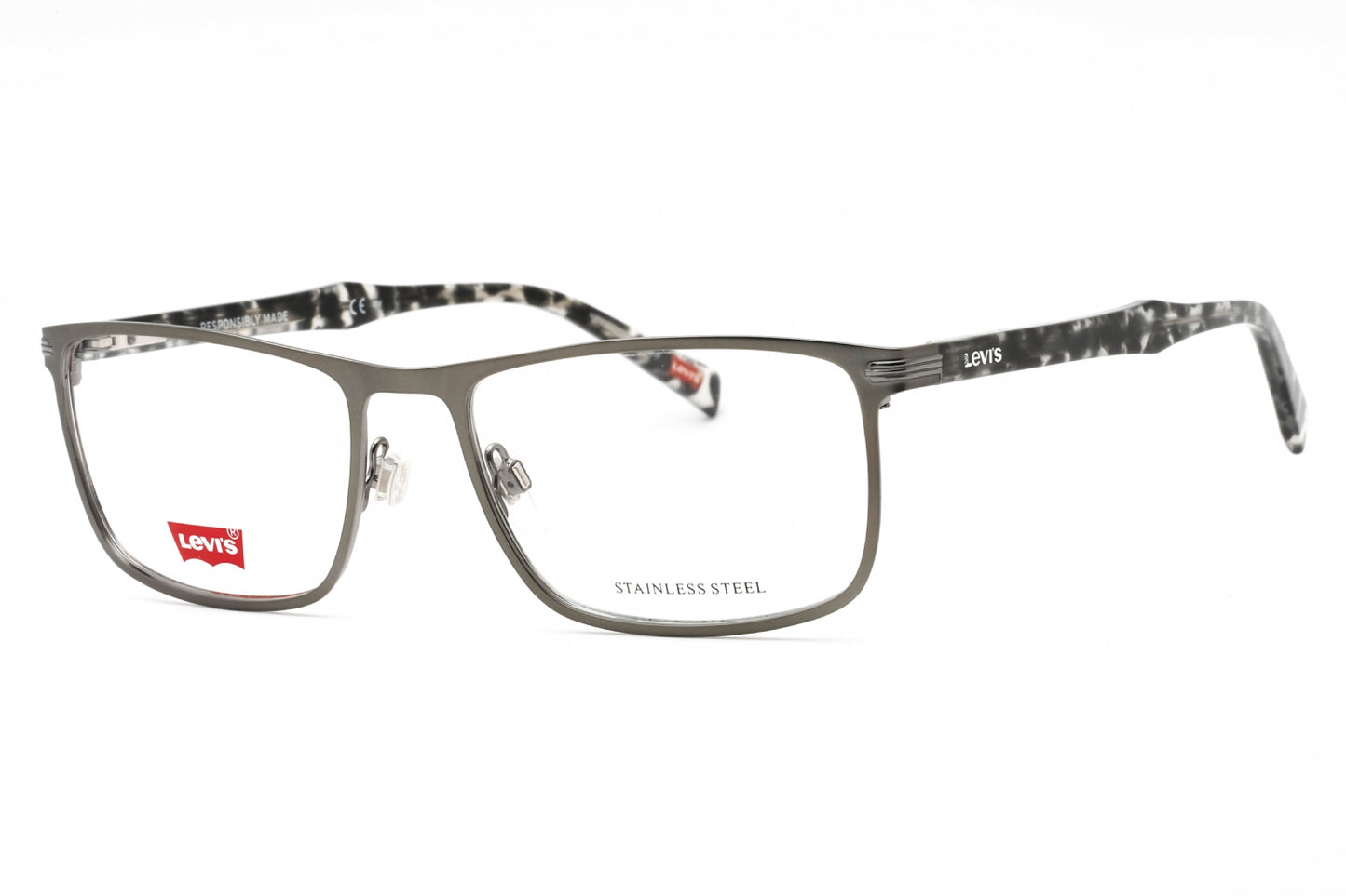 Levis 5033 R8000 Eyeglasses Matte Dark Ruthenium Size : 56