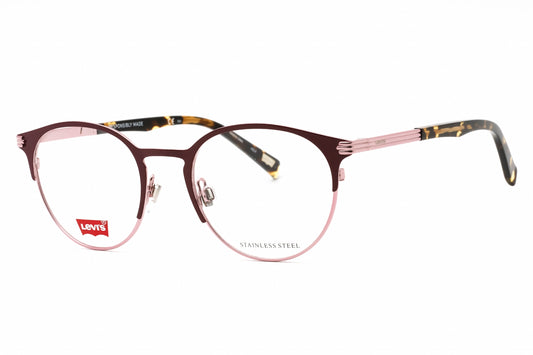 Levis 5035 0t500 Eyeglasses Burgundy Pink Size : 50