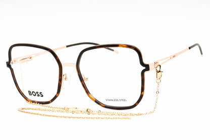 Hugo Boss Boss 1394 06j00 Eyeglasses Gold Havana Size : 55