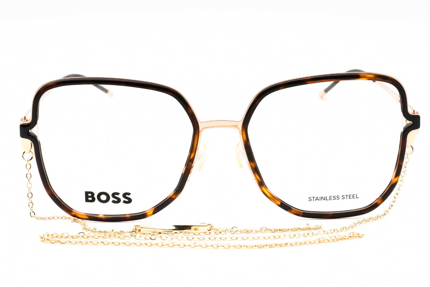 Hugo Boss Boss 1394 06j00 Eyeglasses Gold Havana Size : 55