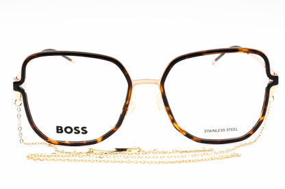 Hugo Boss Boss 1394 06j00 Eyeglasses Gold Havana Size : 55