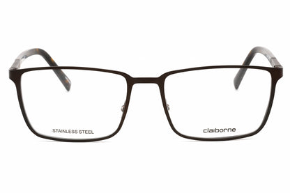 Liz Claiborne 265 R0z00 Eyeglasses Dark Brown Size : 56