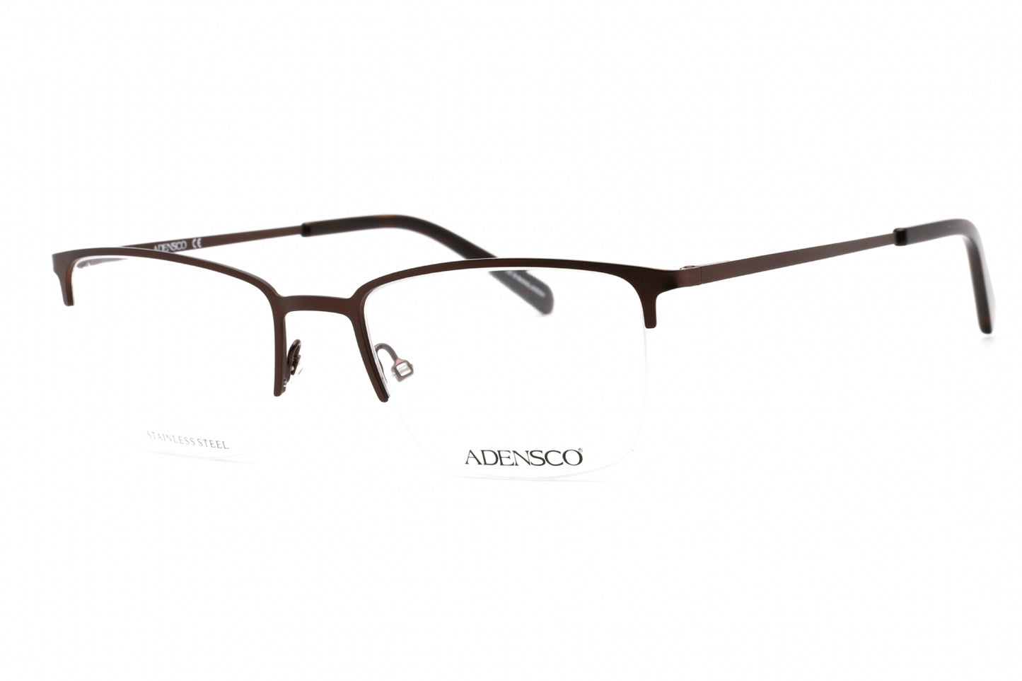 Adensco 136 4in00 Eyeglasses Matte Brown Size : 53