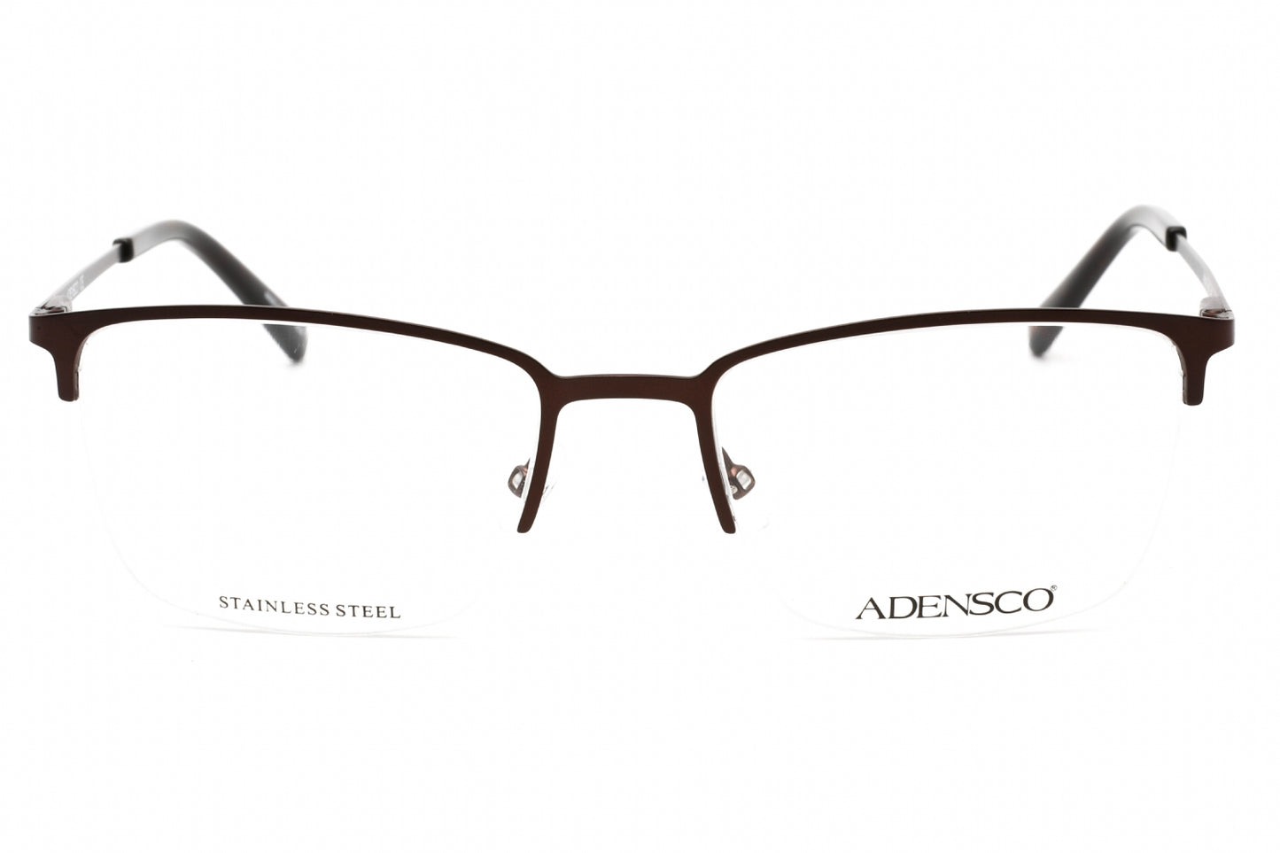Adensco 136 4in00 Eyeglasses Matte Brown Size : 53