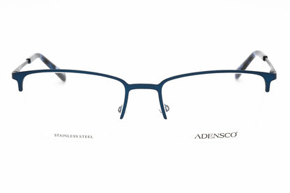 Adensco 136 Rct00 Eyeglasses Matte Blue Size : 55