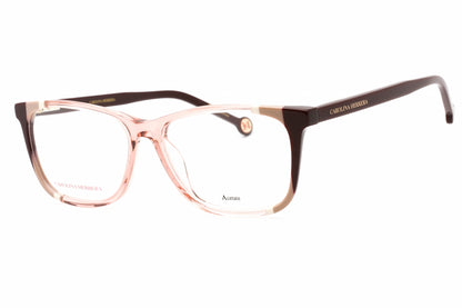 Carolina Herrera 0066 C19 Eyeglasses Burgundy Nude Size : 53