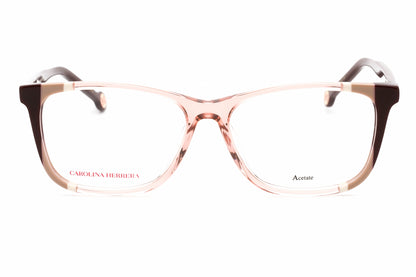 Carolina Herrera 0066 C19 Eyeglasses Burgundy Nude Size : 53
