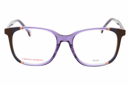 Carolina Herrera 0065 E53 Eyeglasses Violet Brown Size : 52