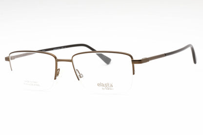 Elasta 7249 4in00 Eyeglasses Matte Brown Size : 54