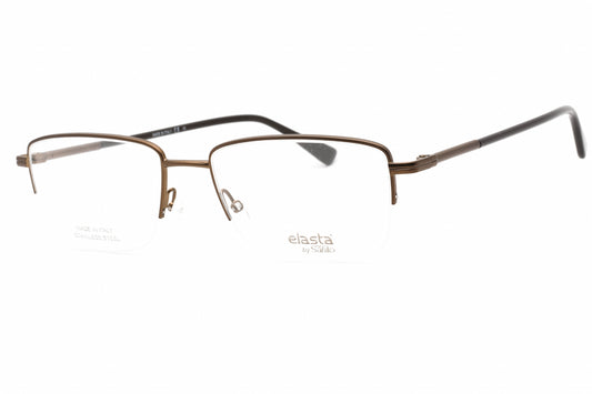 Elasta 7249 4in00 Eyeglasses Matte Brown Size : 56