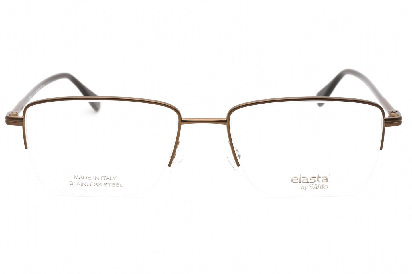 Elasta 7249 4in00 Eyeglasses Matte Brown Size : 56