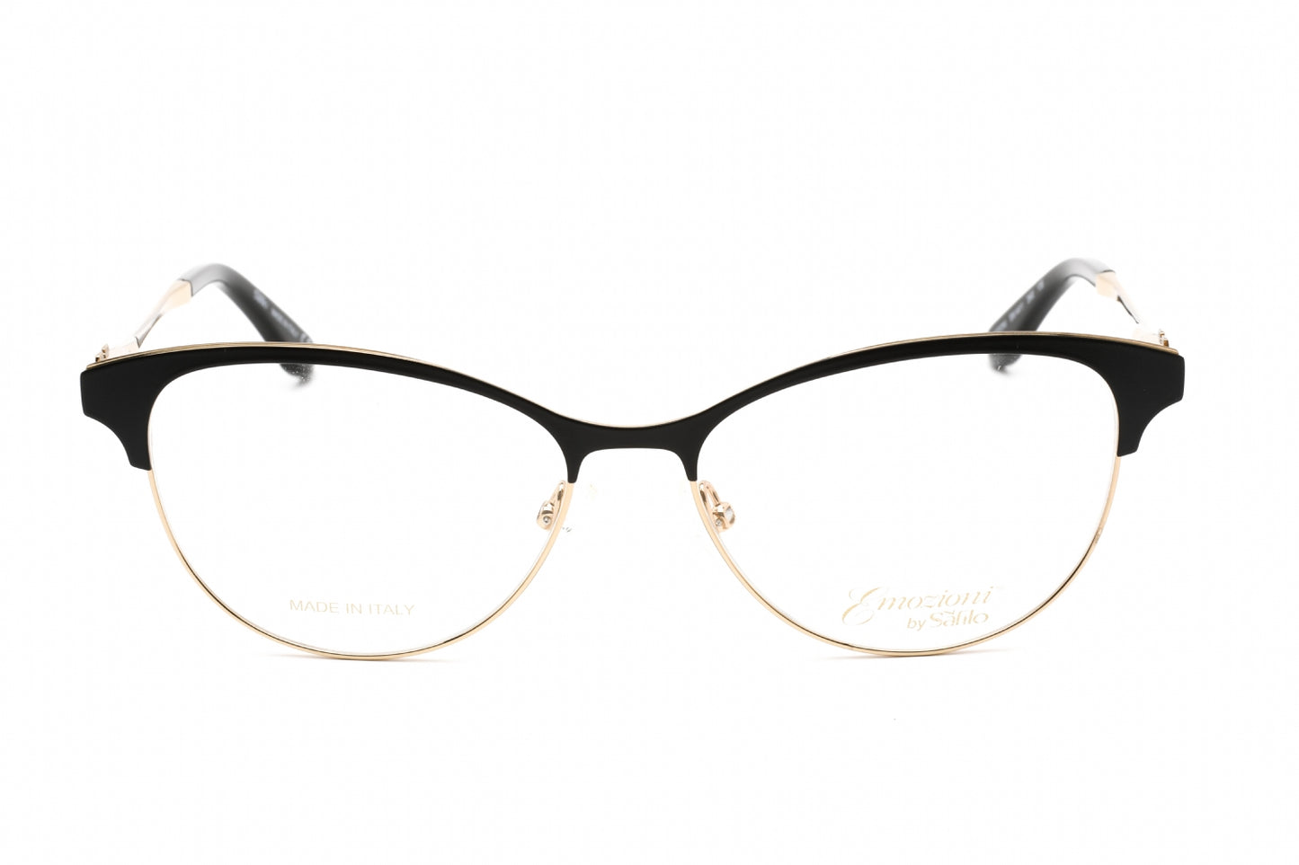 Emozioni 4411 2m200 Eyeglasses Black Gold Size : 54