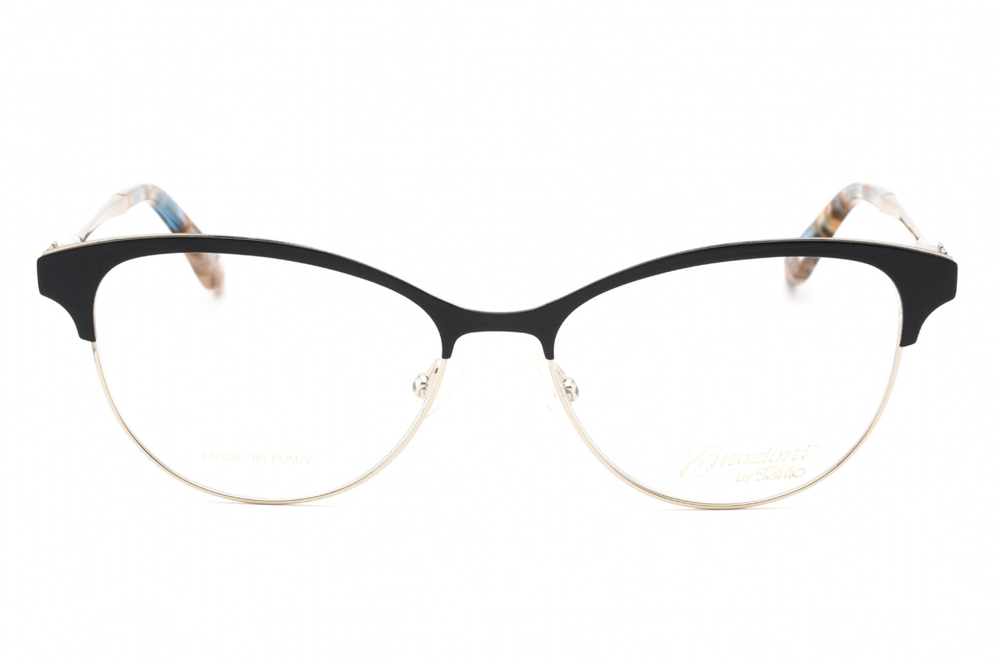 Emozioni 4411 Ky200 Eyeglasses Blue Gold Size : 52
