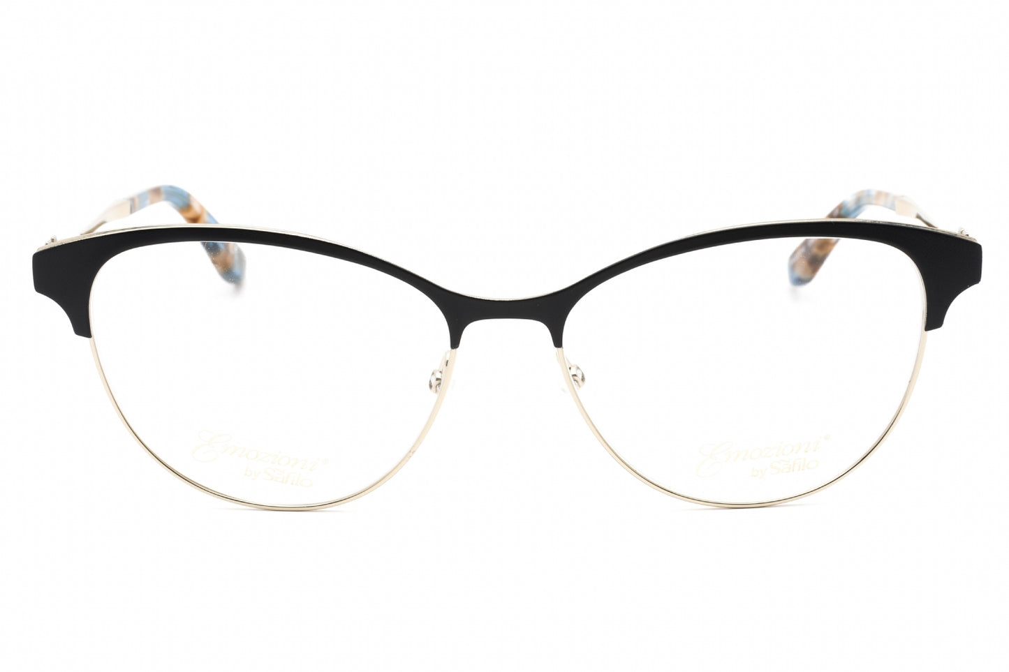 Emozioni 4411 Ky200 Eyeglasses Blue Gold Size : 54