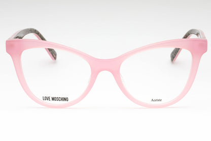 Moschino Love 576 35j Eyeglasses Blue Size : 50