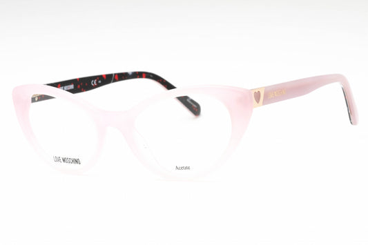 Moschino Love 577 35j Eyeglasses Pink Size : 51