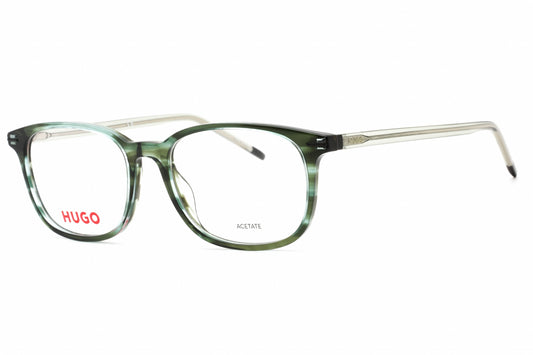 Hugo 1171 6ak00 Eyeglasses Green Horn Size : 53