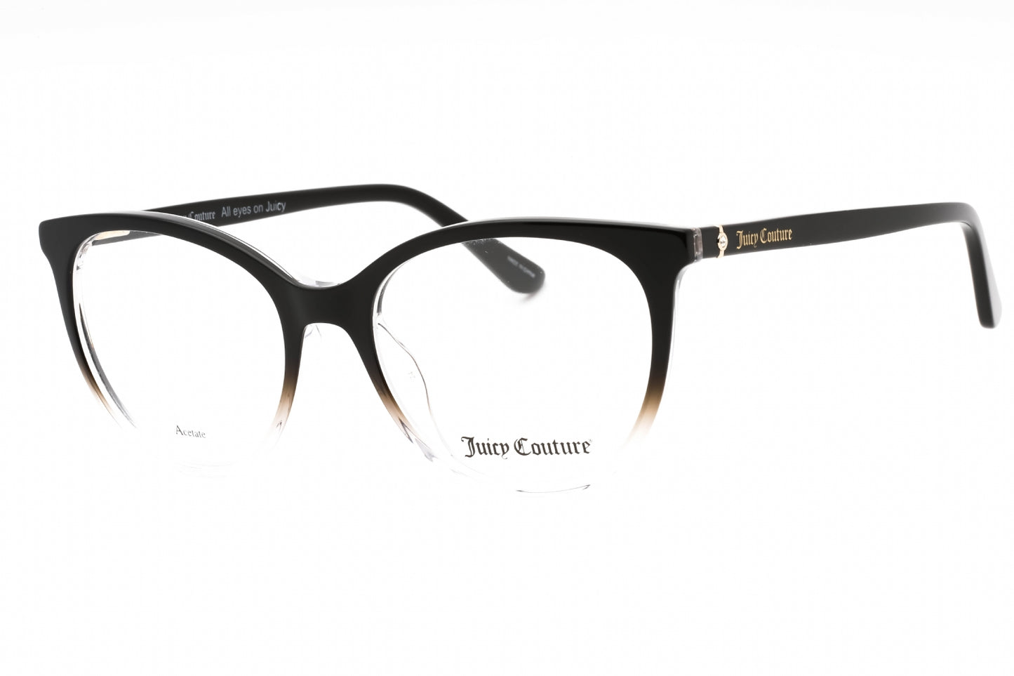 Juicy Couture 235 80700 Eyeglasses Black Size : 52